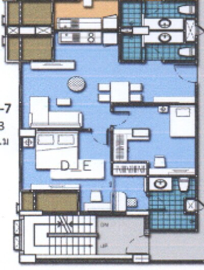 พีพี พลัส สุขุมวิท 71 / 2 ห้องนอน 2 ห้องน้ำ สุขุมวิท 71 ชั้น 8 - PP Plus Condo