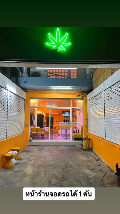 🏢 ให้เช่า / เซ้ง อาคารพาณิชย์ พร้อมตกแต่ง เหมาะสำหรับทำร้านกาแฟ