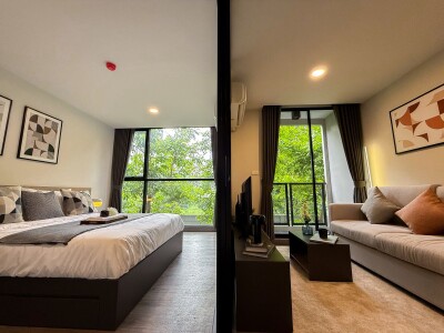 เฟล็กซี่ สาทร - เจริญนคร / ขนาด : 32 ตร.ม.  1 ห้องนอน + 1 ห้องนั่งเล่น-4