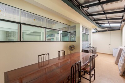 🏢 ให้เช่า ตึก 5 ชั้น + ดาดฟ้าพร้อมบ้านเรือนไทย ใจกลางเมือง-12