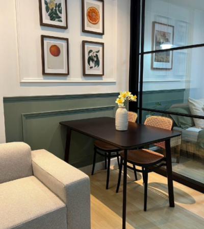 ดีคอนโด อ่อนนุช - สุวรรณภูมิ / 📐 ขนาด 30 ตร.ม. | ชั้น 6 | อาคาร D