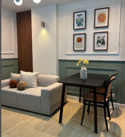 ดีคอนโด อ่อนนุช - สุวรรณภูมิ / 📐 ขนาด 30 ตร.ม. | ชั้น 6 | อาคาร D