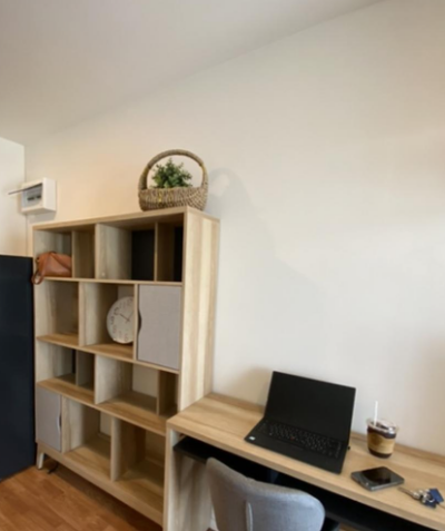 ลุมพินี วิลล์ สุขุมวิท 101/1 - ปุณณวิถี / ตึก B ตำแหน่ง 01  ชั้น 4  ขนาดห้อง 28 ตร.ม.