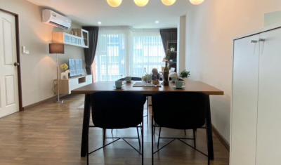 พีจี พระรามเก้า คอนโดมิเนียม / 🛋 ห้องใหญ่ 60 ตร.ม.  1 ห้องนอน