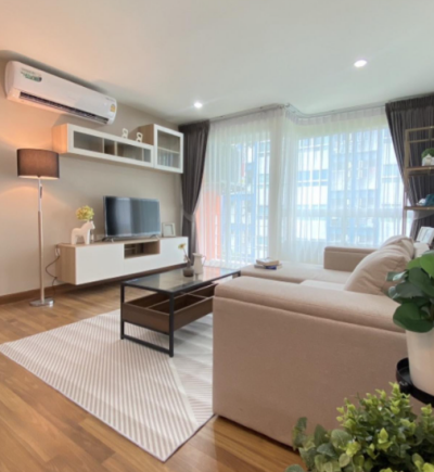 พีจี พระรามเก้า คอนโดมิเนียม / 🛋 ห้องใหญ่ 60 ตร.ม.  1 ห้องนอน