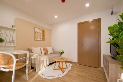 เอ พลัส 2 รัตนาธิเบศร์ / แบบ 1 ห้องนอน 1 ห้องน้ำ  ชั้น 2  ขนาด 29.23 ตร.ม.