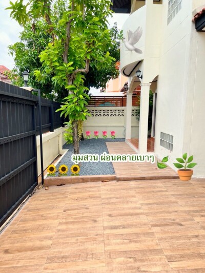 บ้านเดี่ยวเพชรเกษม 69 หนองแขม ทวีทอง 3 / ✨ 3 ห้องนอน 2 ห้องน้ำ จอดรถ 1 คัน