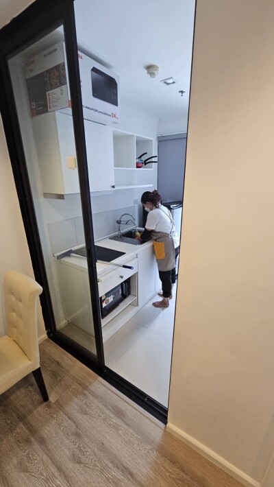 ไนท์บริดจ์ แบริ่ง สุขุมวิท 107 / 🌟 ชั้น 6 | 31 ตร.ม. 🌟 1 ห้องนอน | 1 ห้องน้ำ | ครัวปิด