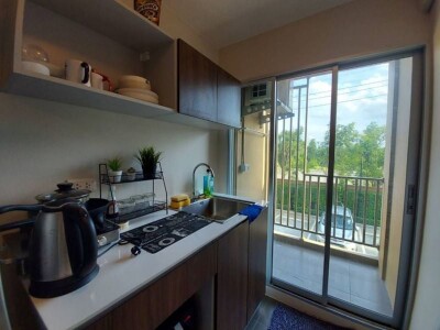 ดีคอนโด ธาร จรัญฯ / พื้นที่รวม: 26.5 ตารางเมตร  ประเภทห้อง: สตูดิโอ