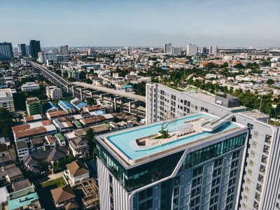 อัปเดตล่าสุด 29/01/68 : ไอดีโอ ท่าพระ อินเตอร์เชนจ์ / ขนาด 34.5 ตร.ม. ชั้น 12A-9