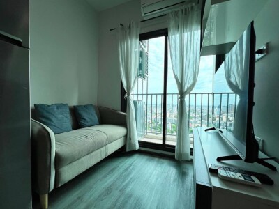 อัปเดตล่าสุด 2/9/67 :  ริชพาร์ค ทริปเปิ้ล สเตชั่น / 28.66 ตร.ม. ชั้น 37-1