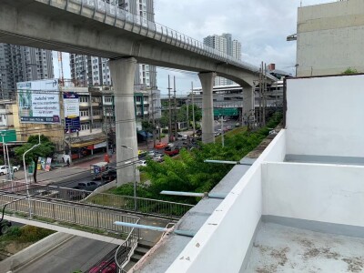 อาคารพาณิชย์ 3 ชั้น มีดาดฟ้าพื้นที่ 14ตรว.-6