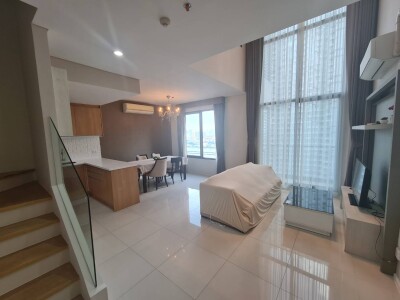 วิลล่า อโศก / 80 ตรม. ห้อง Duplex ชั้น 21-1