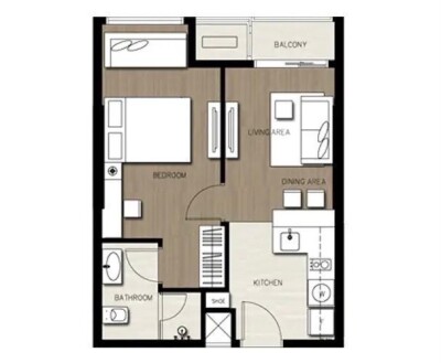 ออนิกซ์ พหลโยธิน / 40.5 ตรม. ชั้น 24-11
