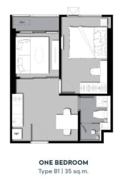 ไลฟ์ แอด ลาดพร้าว 18 / 35.9 ตรม. ชั้น 15 ตึก A-10