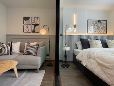 อัปเดตล่าสุด 22/01/68 : ดิ เอ็กเซล ลาดพร้าว - สุทธิสาร / ขนาด 24.4 ตร.ม. ชั้น 5 ตึก บี-4