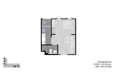 แอสปาย อโศก - รัชดา / 30.31 ตร.ม.-26
