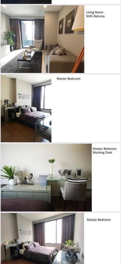 เอ็ม สีลม / 51.70 sqm ชั้น 20-8