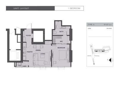 อัปเดตล่าสุด 21/02/68 :  เดอะ แบงค็อค สาทร / 64.47 sqm ชั้น: 36-12
