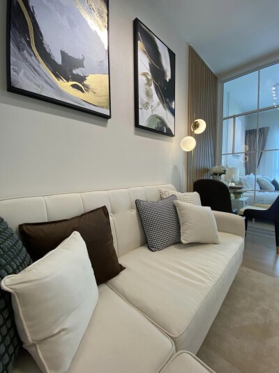 อัปเดตล่าสุด 15/1/68 : ยูนิโอ จรัญฯ 3 / ขนาดห้อง 28.19 ตรม. ตึก H ชั้น 7-2