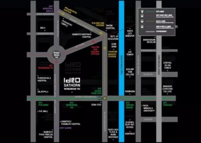 ไอดีโอ สาทร - วงเวียนใหญ่  / 28 ตร.ม . ชั้น 24-19