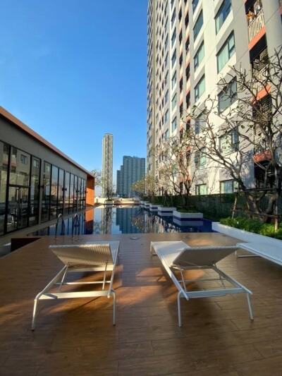 อัปเดตล่าสุด 9/3/68 : แอสปาย สาทร - ตากสิน ( คอปเปอร์ โซน) / ขนาด 26.56 ตร.ม. ชั้น 12-9