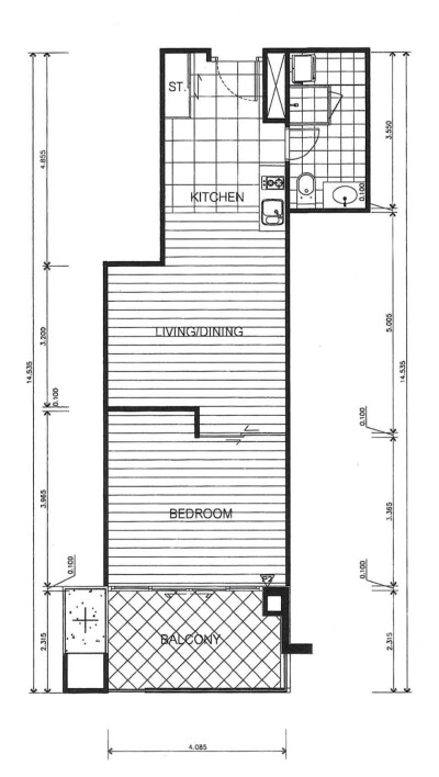 จามจุรี สแควร์ เรสซิเด้นส์ / 61 ตร.ม. • ชั้น 8-16