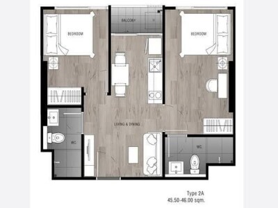 อัปเดตล่าสุด 25/2/68 : ฟิวส์ เซนเซ่ บางแค / 45.83 ตรม ชั้น 9-16