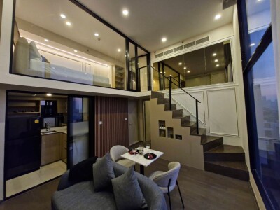 อัปเดตล่าสุด 25/3/68 : พาร์ค ออริจิ้น ราชเทวี / 60 ตร.ม.   ชั้น 19-3