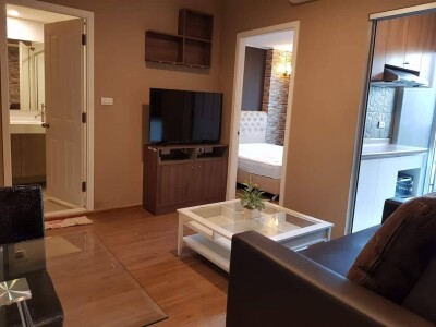 อัปเดตล่าสุด 10/3/68 : ยู ดีไลท์ แอท ตลาดพลู สเตชั่น / ชั้น 3 ห้องมุม ตึก A ขนาด 30.42 ตรม.-5