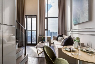 อัปเดตล่าสุด 29/3/68 : ไนท์บริดจ์ สเปซ รัชโยธิน / 38 ตร.ม. ชั้น 32 *-4