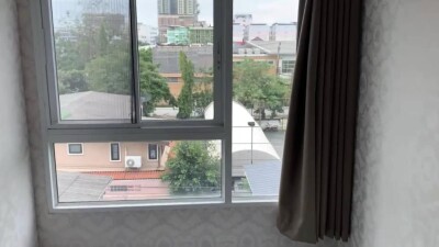 เดอะวันพลัส ดี หัวหมาก 12 / 55ตรม.  อาคาร B ชั้น 4 ห้องมุม-3