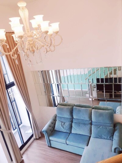 ดิ ออริจิ้น พหลฯ - สะพานใหม่   / ชั้น14  วิวดีมาก  ขนาดห้อง41 ตรม. 2ชั้น-2