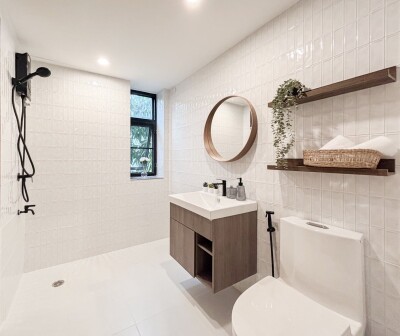 อีสท์ วูด พาร์ค / • ขนาด 65 ตร.ม.  • 2 ห้องนอน 1 ห้องน้ำ • ตึก H ชั้น 1 (ยกสูง)-20