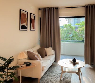 อีสท์ วูด พาร์ค / • ขนาด 65 ตร.ม.  • 2 ห้องนอน 1 ห้องน้ำ • ตึก H ชั้น 1 (ยกสูง)-5