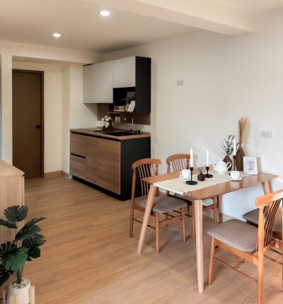 อีสท์ วูด พาร์ค / • ขนาด 65 ตร.ม.  • 2 ห้องนอน 1 ห้องน้ำ • ตึก H ชั้น 1 (ยกสูง)-16