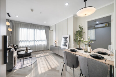 ลุมพินี วิลล์ สุขุมวิท 77 เฟส 2 / 🏙 ชั้น 12A | วิวเมืองโล่ง 📐 ขนาด:45.84 ตร.ม.-2