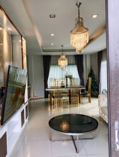 อัปเดตล่าสุด 19/4/2568 : เซนโทร รามอินทรา - จตุโชติ / 🔸ขนาด60.ตรางวา   4ห้องนอน 3ห้องน้ำ-12