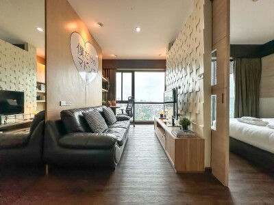 โนเบิล รีเฟลกซ์ / ▪️ ขนาด 36 ตร.ม. ▪️ 1 ห้องนอน + 1 ห้องนั่งเล่น-1