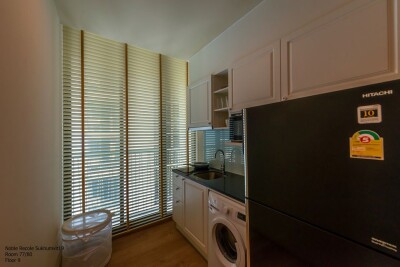 อัปเดตล่าสุด 2/5/2568 :โนเบิล รีโคล สุขุมวิท 19 / ห้องหมายเลข 77/80 ชั้น 9 ขนาดพื้นที่ห้อง 62.22 ตารางเมตร ขนาด 2 ห้องน-7