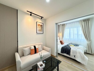 เดอะไพรเวซี่ ลาดพร้าว - เสนา / — ห้องแยก 𝟏 ห้องนอน 𝟏 ห้องน้ำ 𝟏 ห้องนั่งเล่น — ขนาดห้อง 22.54 ตรม.-4