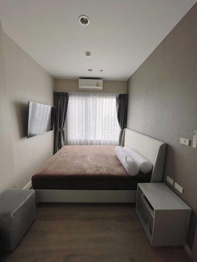 แอมเบอร์ บาย อีสเทิร์น สตาร์ / 1 ห้องนอน 35 ตรม. คอนโดติดรถไฟฟ้า MRT-3