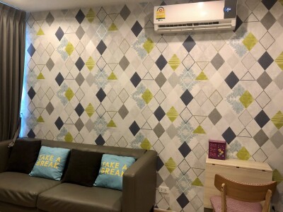 ไอดีโอ วุฒากาศ / ขนาดห้อง 30.65 ตร.ม. 1 ห้องนอน 1 ห้องน้ำ ชั้น 27