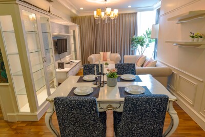 เลอ ลักซ์ คอนโดมิเนียม /  พื้นที่ 78.16 ตร.ม.  ชั้น 9 ห้องหัวมุมไม่พลุกพล่าน