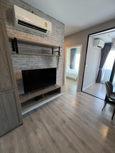 เคนซิงตัน สุขุมวิท - เทพารักษ์ / ขนาดห้อง: 32.10 ตร.ม. ชั้น: 33 (วิวสวย ไม่มีตึกบัง)