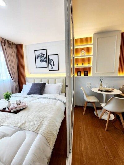 ลุมพินี คอนโดทาวน์ รามอินทรา - นวมินทร์ / - ห้องขนาด : 23.19 ตร.ม. (ชั้น 2 ตึก D)