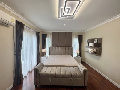 หมู่บ้านเพอร์เฟคมาสเตอร์พีซ เดอะเมโทรพระราม 9  / 🏠 พื้นที่ใช้สอย: 288 ตารางเมตร 🏡 บ้านเดี่ยวหน้าบ้านหันทิศใต้ อยู่สบาย