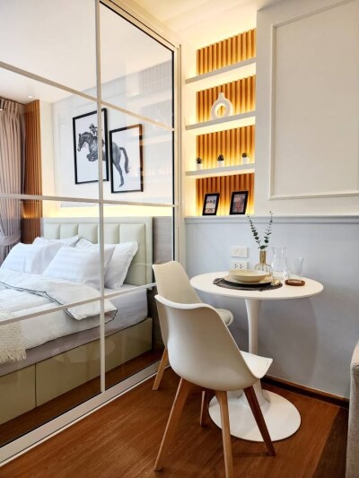 ลุมพินี คอนโดทาวน์ รามอินทรา - นวมินทร์ / - ห้องขนาด : 23.19 ตร.ม. (ชั้น 2 ตึก D)