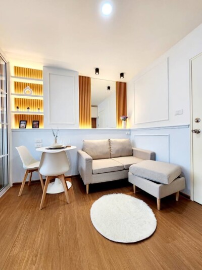 ลุมพินี คอนโดทาวน์ รามอินทรา - นวมินทร์ / - ห้องขนาด : 23.19 ตร.ม. (ชั้น 2 ตึก D)