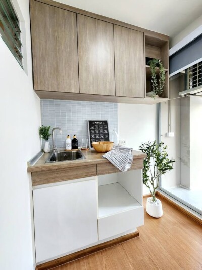 ลุมพินี คอนโดทาวน์ รามอินทรา - นวมินทร์ / - ห้องขนาด : 23.19 ตร.ม. (ชั้น 2 ตึก D)